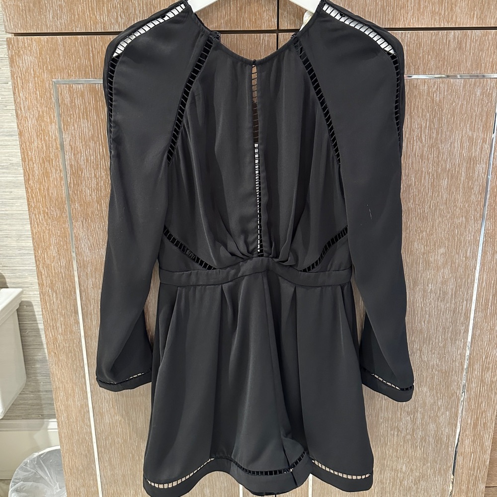 Zimmerman black shorts dress (one piece)